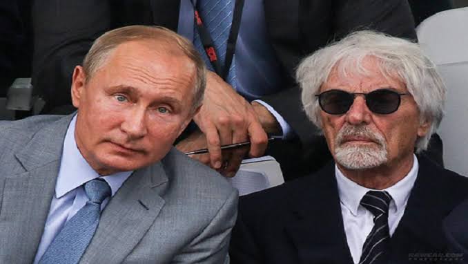 Bernie Ecclestone shows great support for Vladimir Putin as he declares he’d take a bullet for Putin