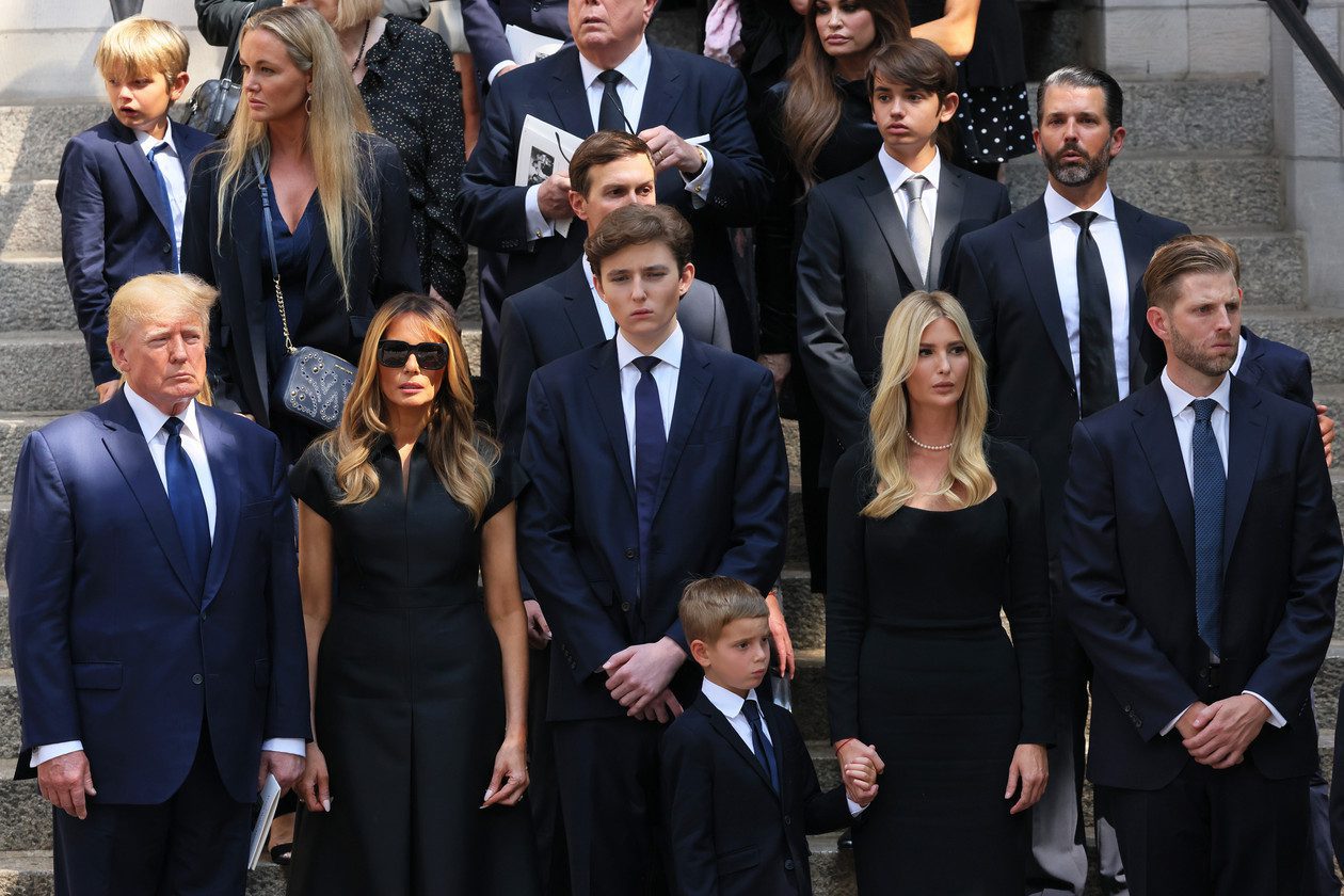 Funeral held for Ivana Trump; former president Donald Trump pays tribute