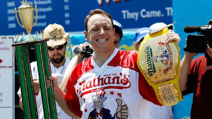 Congrats!! Joey Chestnut emerge winner in the 'Nathan's 15th Hot Dog Eating Competition'