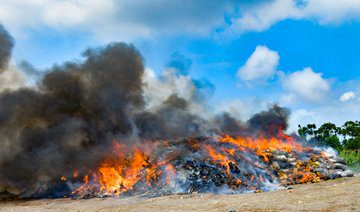 The National Drug Law Enforcement Agency ( NDLEA) on Thursday in Lagos destroyed 560 Kgs of drug seized from drug barons