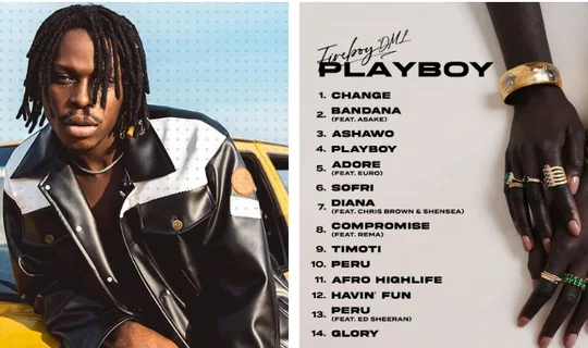 Fireboy DML release his third album 'Playboy'