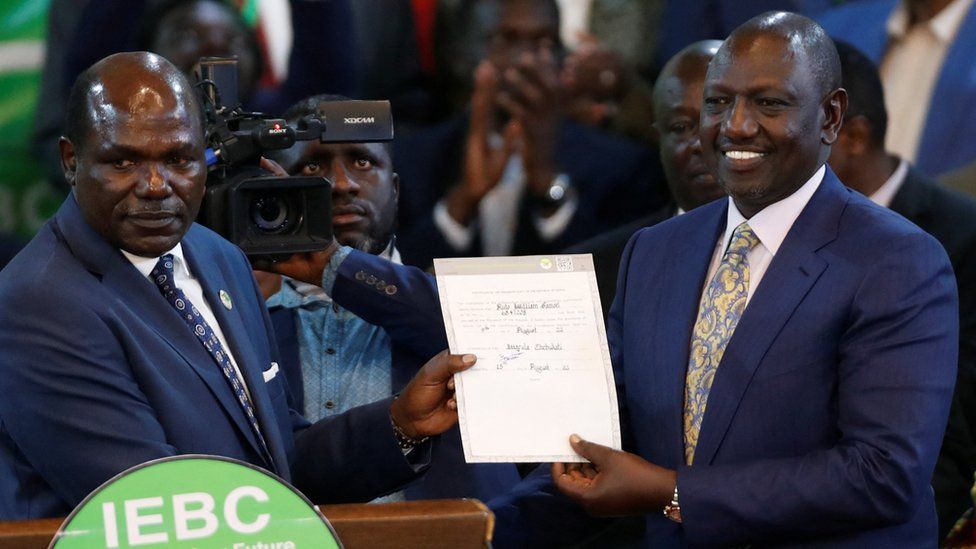 Kenya 2022 Elections: William Ruto wins Presidential election