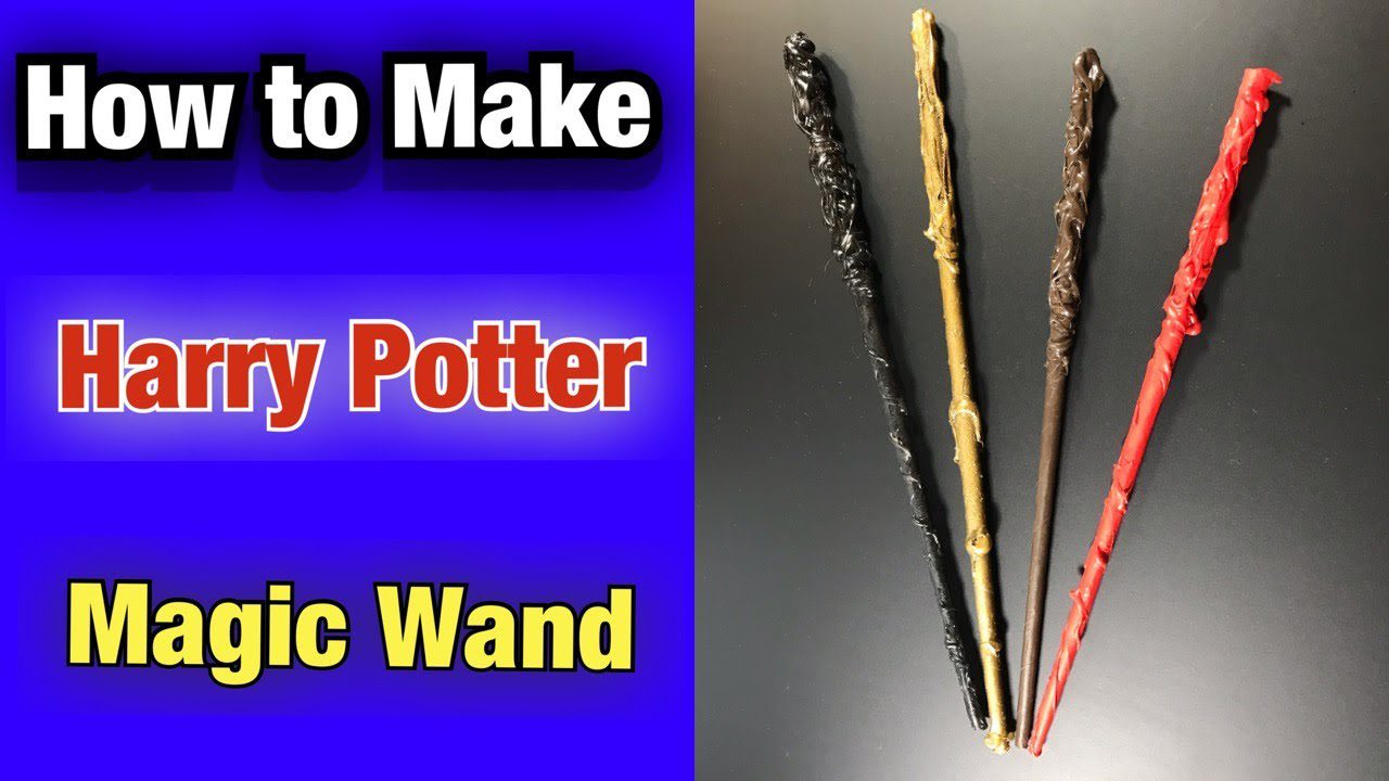 Magical DIY: Create Your Own Wand with Harry Potter-inspired Crafts