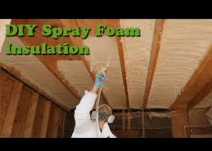 DIY spray foam insulation