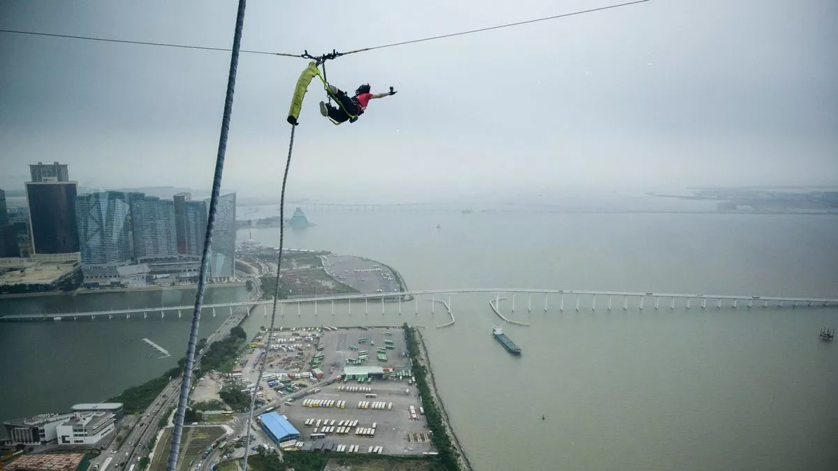 Macau Tower: Tourist, 56, Dies in Horror 764ft Plunge From World's Highest "bungee jump"