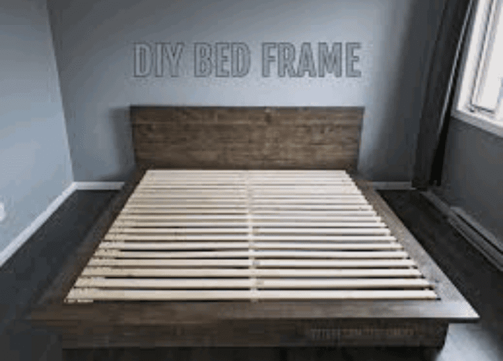 DIY bed frame 