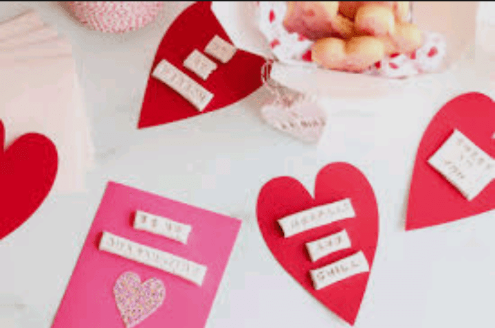 DIY valentine cards