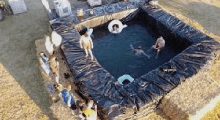 DIY pool