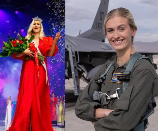 Pilot becomes first active-duty Air Force officer to win Miss America title