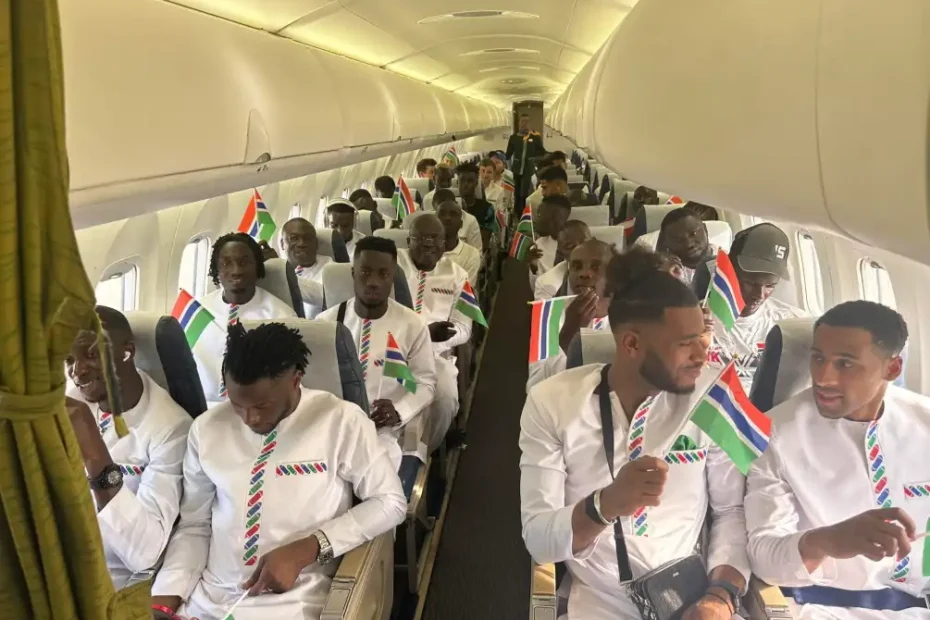 AFCON 2023: Players Pass Out on Flight Carrying Gambia's National Team After the Oxygen Supply Failed on the Plane (video)