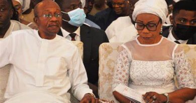 Former CBN Governor Emefiele's wife Declared Wanted by EFCC