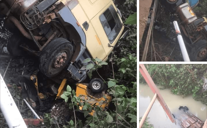 Two Die as Car Plunges Into Ogun River (video)