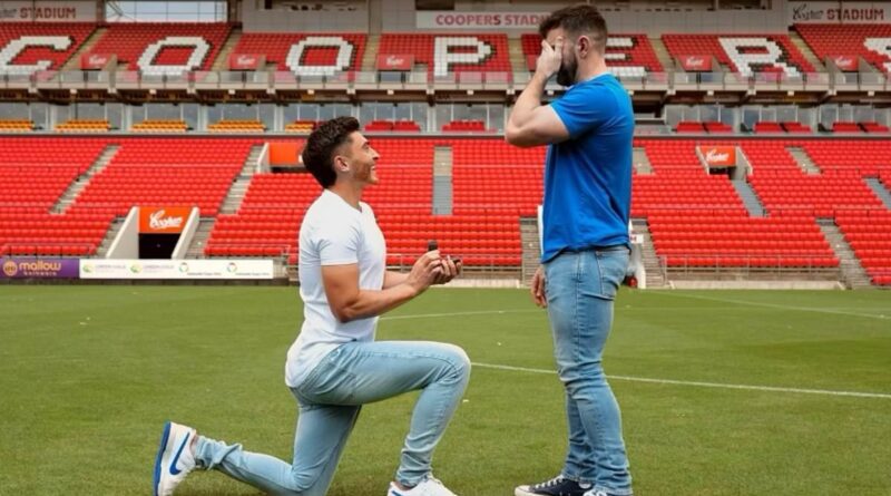 Football's first openly-gay player, Josh Cavallo announces his engagement (photos)