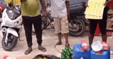 Four arrested as police raid house where fake drinks are produced in Lagos