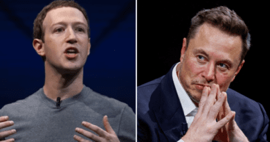Mark Zuckerberg moves ahead of Elon Musk on richest list for the first time in four years after Tesla stock price falls