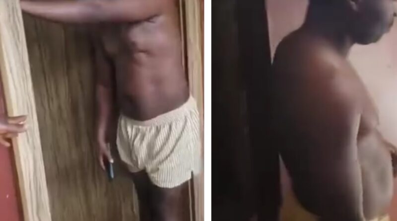 'UNN lecturer' caught pants down with married student (video)