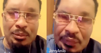 I am sorry. I only posted Jnr Pope’s corpse to let people know he is indeed dead - Actor, Jerry Amilo says