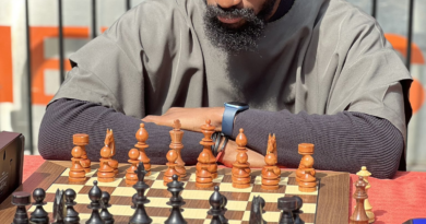 Nigerian chess champion, Tunde Onakoya breaks the Guinness World Record for the longest chess marathon