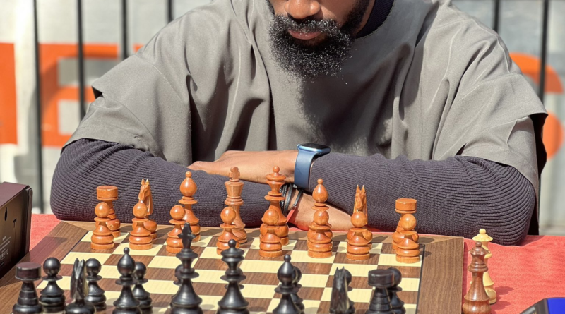 Nigerian chess champion, Tunde Onakoya breaks the Guinness World Record for the longest chess marathon