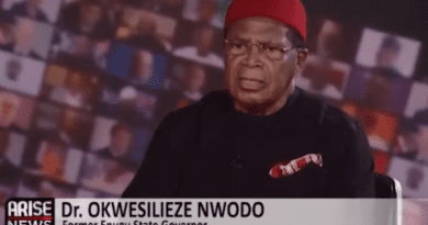 Nobody can deny the fact that the Igbos contributed to the development of Lagos, Abuja, and others – Former Enugu gov, Okwesilieze Nwodo says (video)