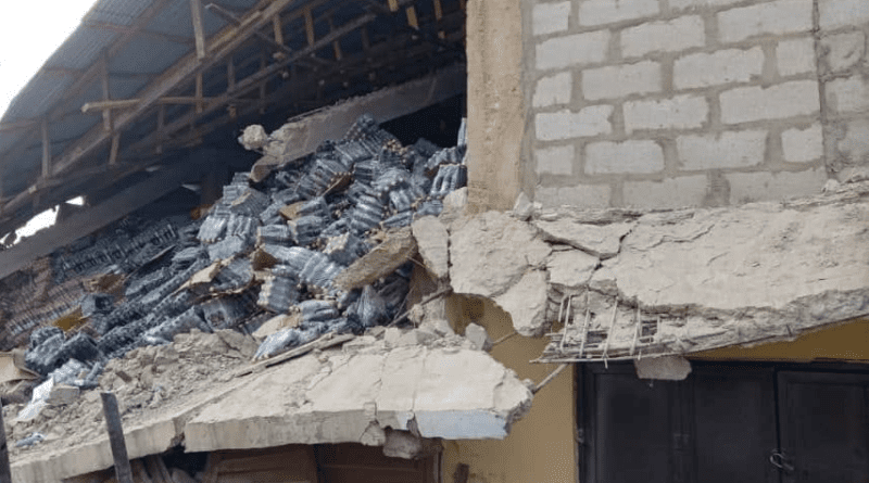 Several trapped as building collapses in Minna