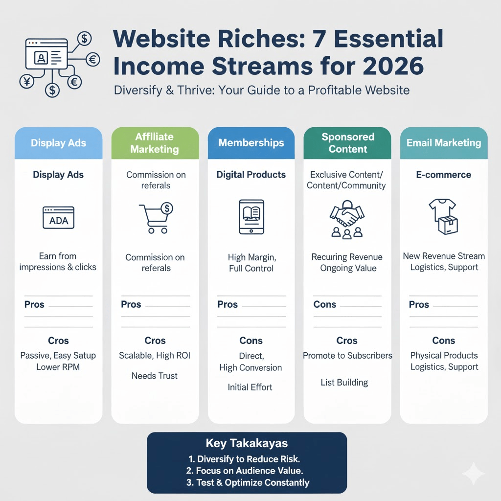 How to Monetize a Website with Multiple Income Streams