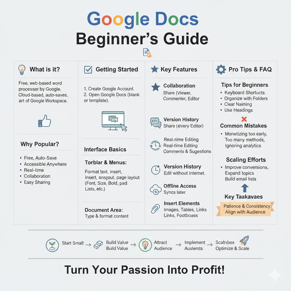 Google Docs Beginner’s Guide