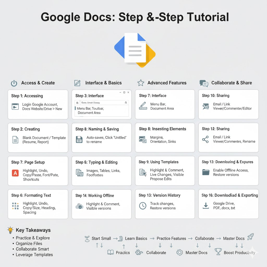 How to Use Google Docs Step by Step