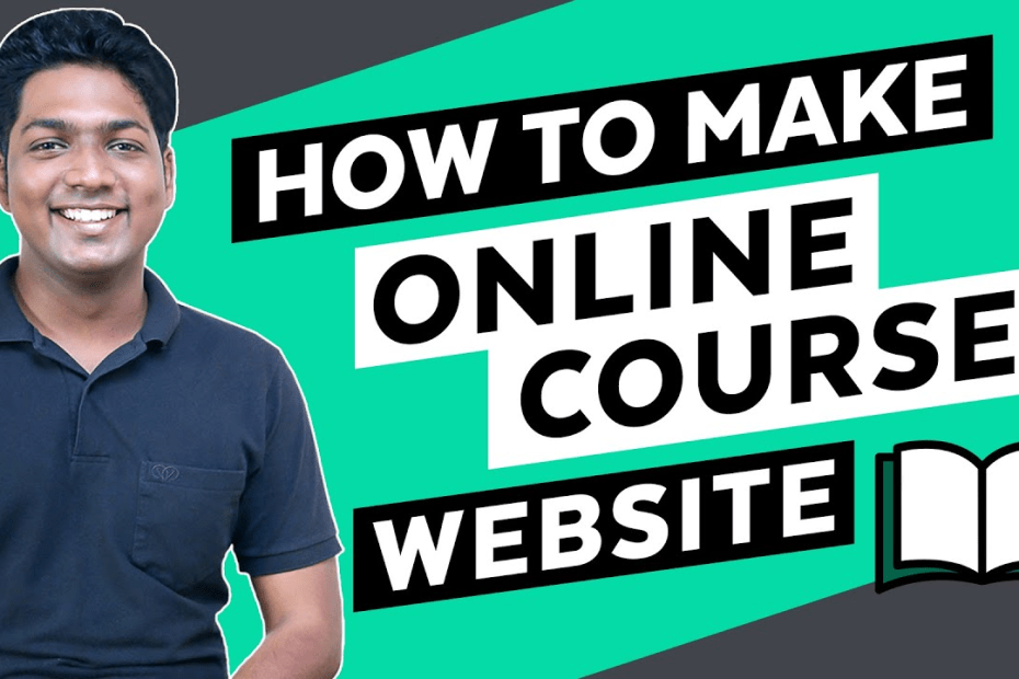 How to Create an Online Course Website