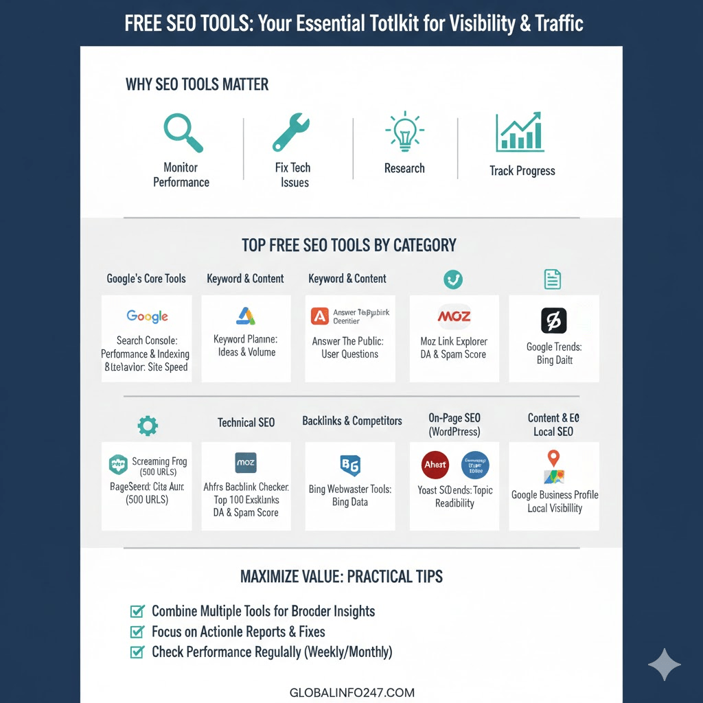 Best Free SEO Tools for Website Owners